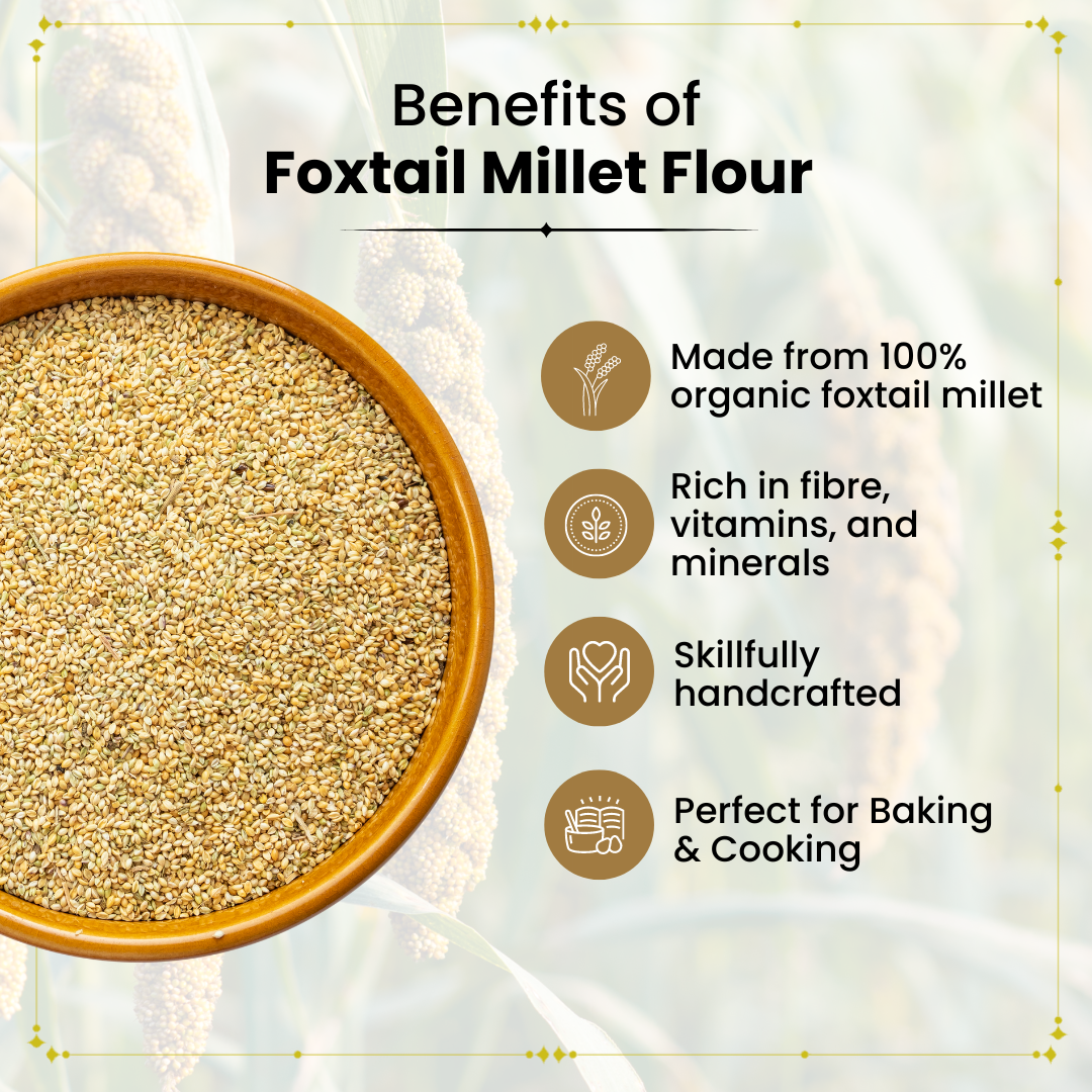 Foxtail millet flour (Navane)