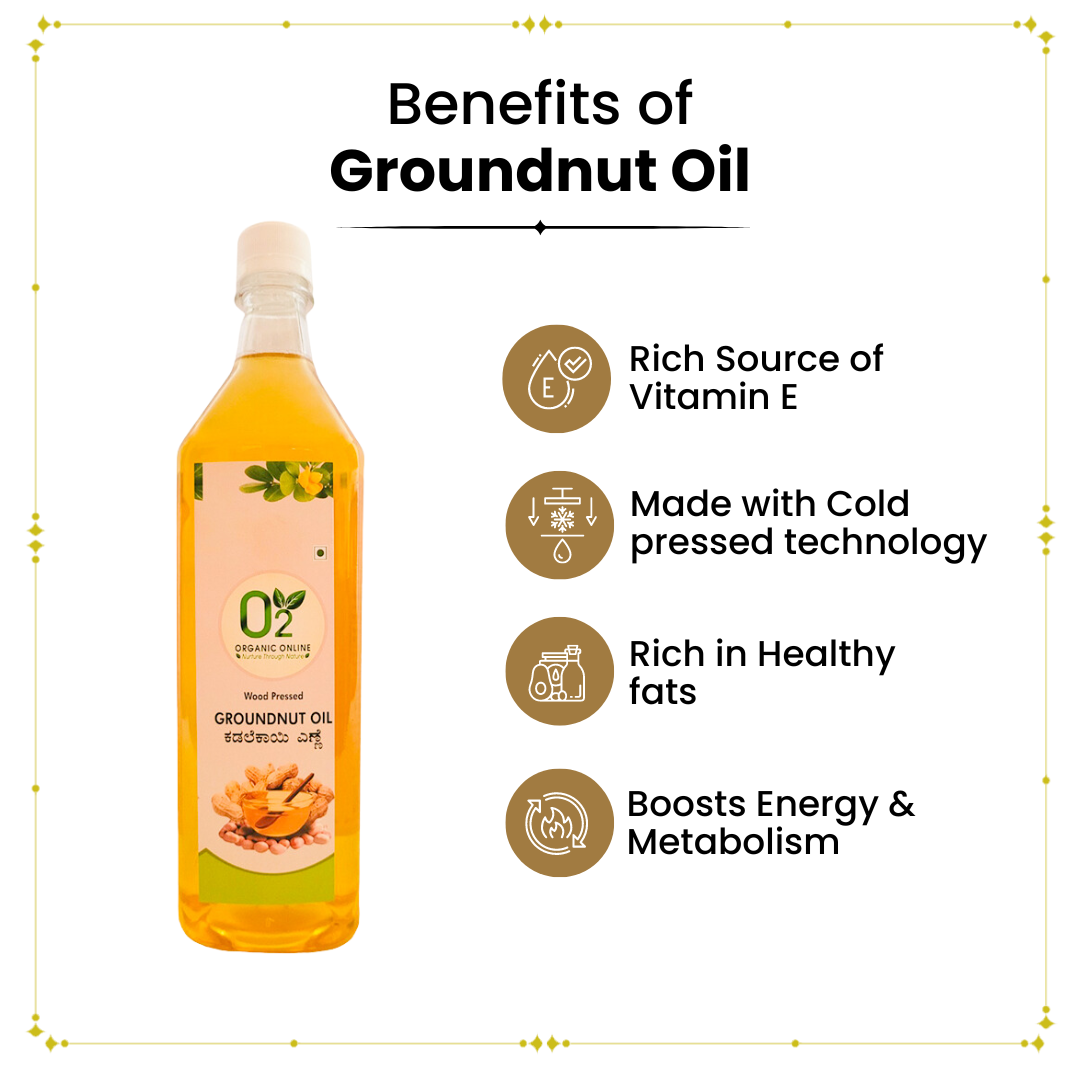 Cold Pressed Groundnut Oil