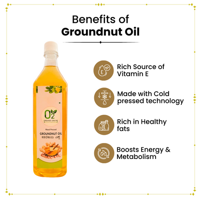 Cold Pressed Groundnut Oil